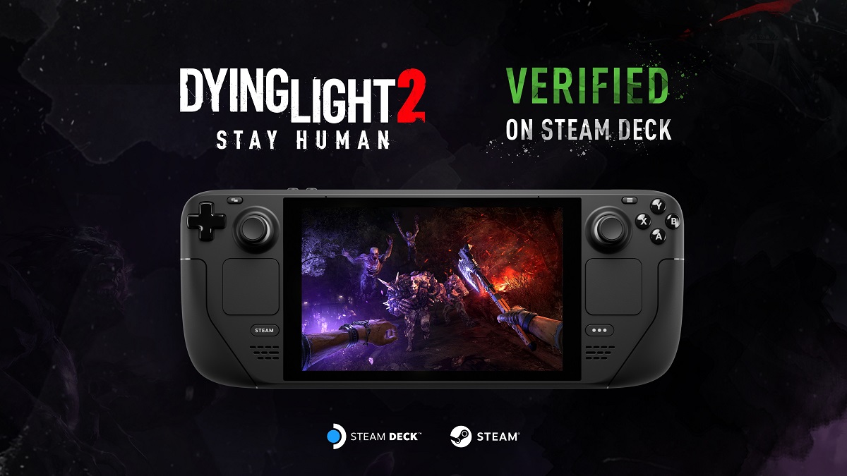 Зомбі-екшен Dying Light 2 Stay Human повністю сумісний зі Steam Deck. Розробники гарантують коректну роботу гри на портативній консолі