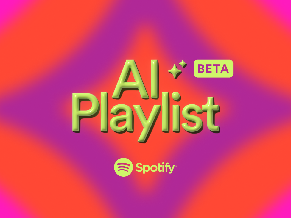 Spotify a lancé AI Playlist, une fonctionnalité qui génère des listes de lecture à partir de textes.
