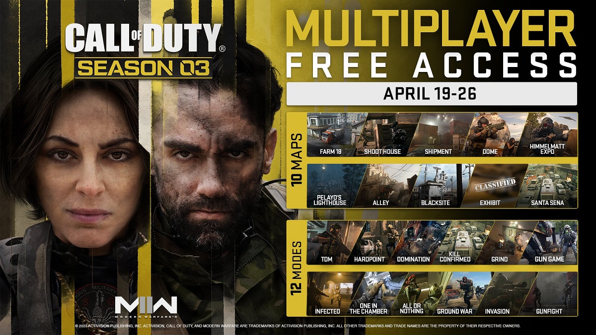 Call your friends!  Call of Duty: Modern Warfare 2 Free Multiplayer Week Starts Today