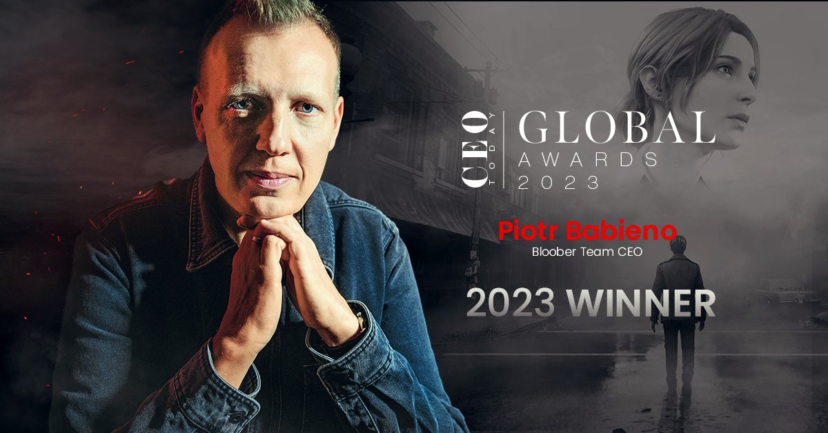 The CEO of Polish studio Bloober Team has been named the most innovative executive in the gaming industry for the second time in a row. Bravo, Piotr Babieno!