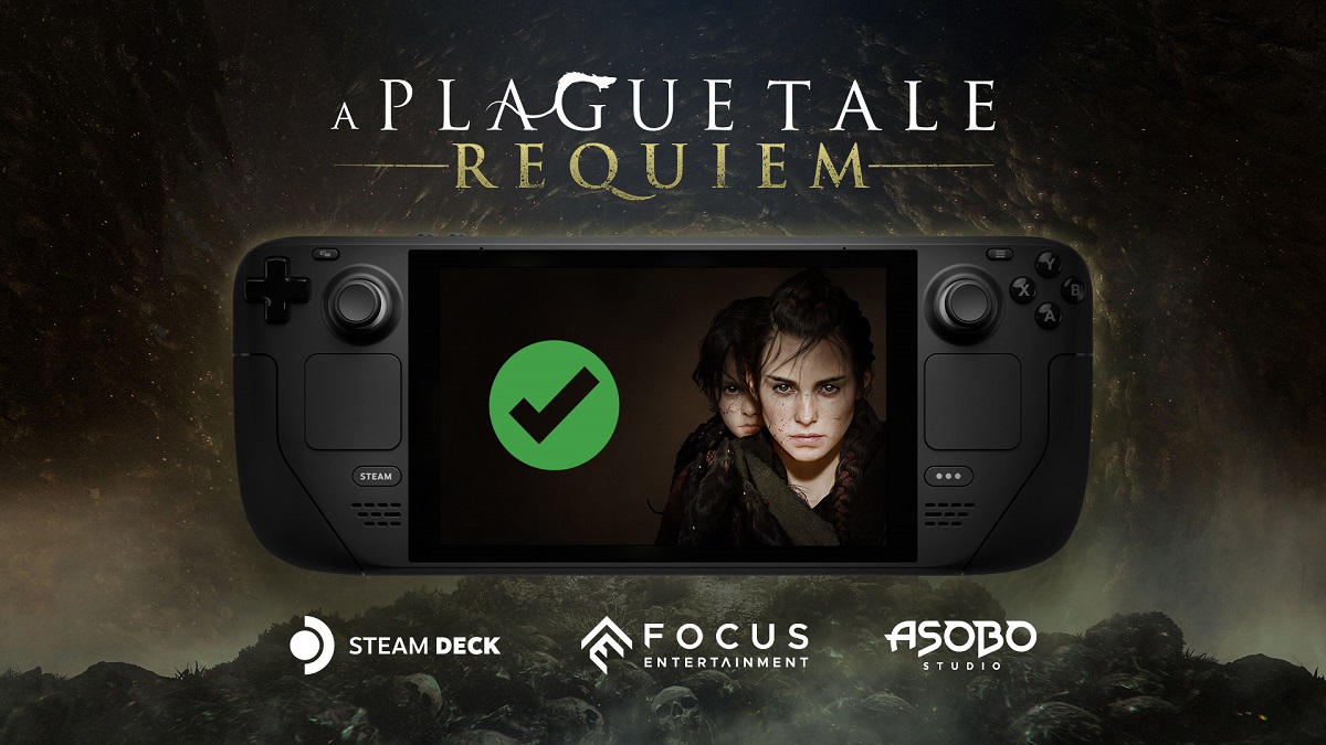 The dramatic action game A Plague Tale: Requiem is now fully compatible with Steam Deck