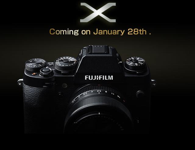28 января Fujifilm представит беззеркальную защищенную камеру X-T1
