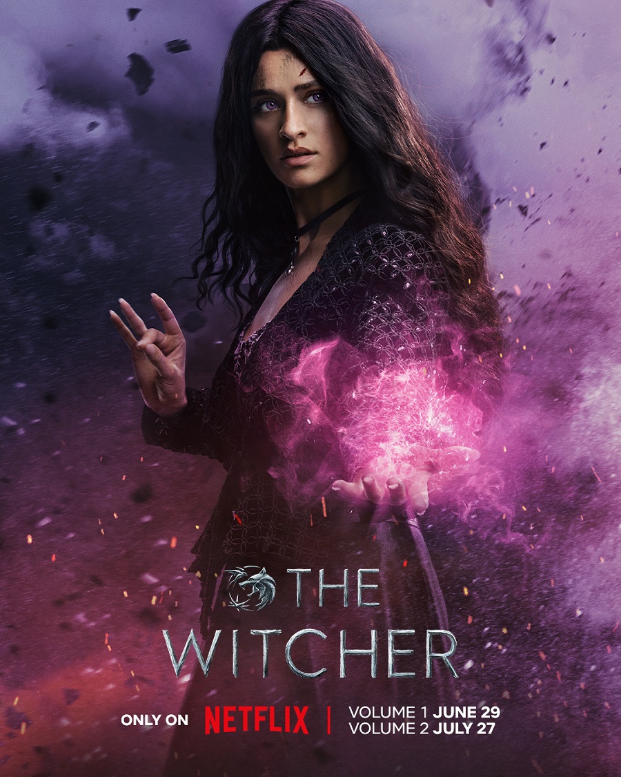 Netflix опублікувала чотири барвисті постери із зображенням головних героїв третього сезону серіалу The Witcher і нагадала про показ трейлера 8 червня-3