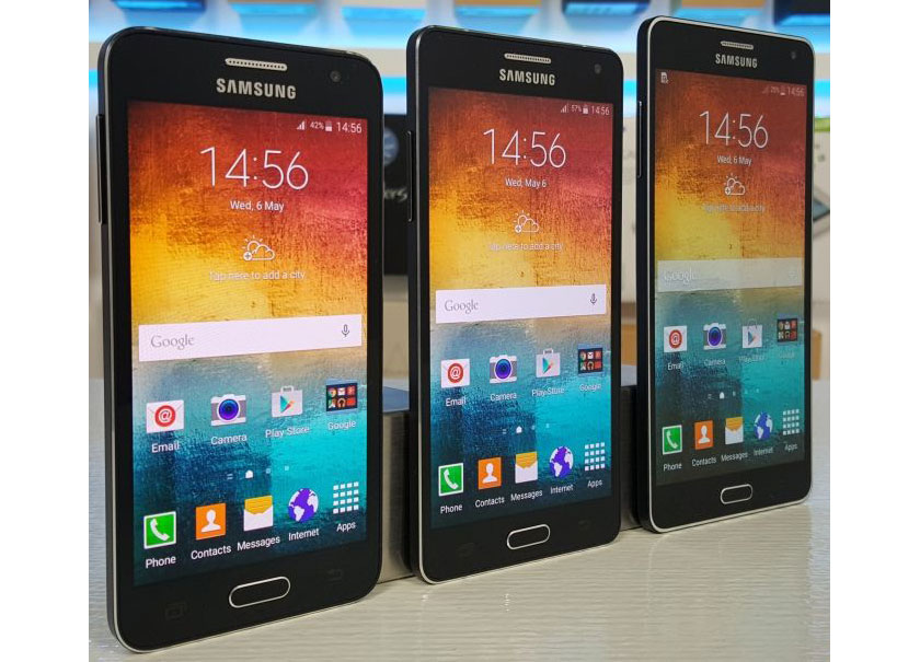Samsung готовит к выпуску металлический Galaxy A8 со сканером отпечатков пальцев
