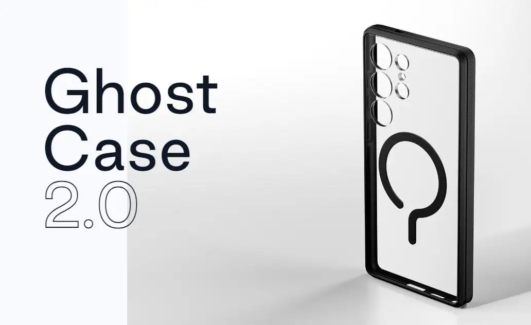 Рендер Galaxy S25 Ultra з чохлом Ghost Case 2.0