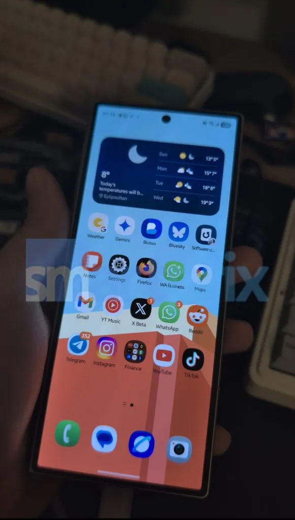 Galaxy Z Fold 6 with a new interface