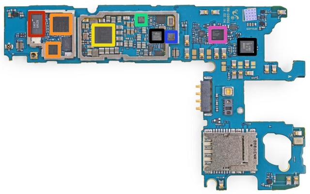 Мастера iFixit препарировали флагманский смартфон Samsung Galaxy S5-9