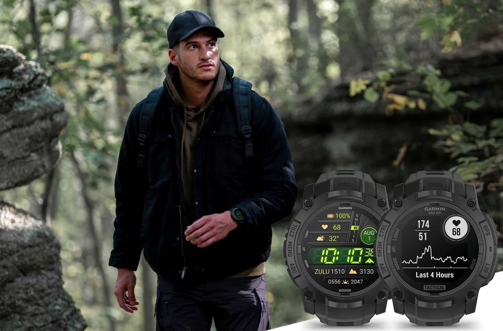Garmin Instinct 3 Tactical Edition - міцний і надійний годинник для екстремалів