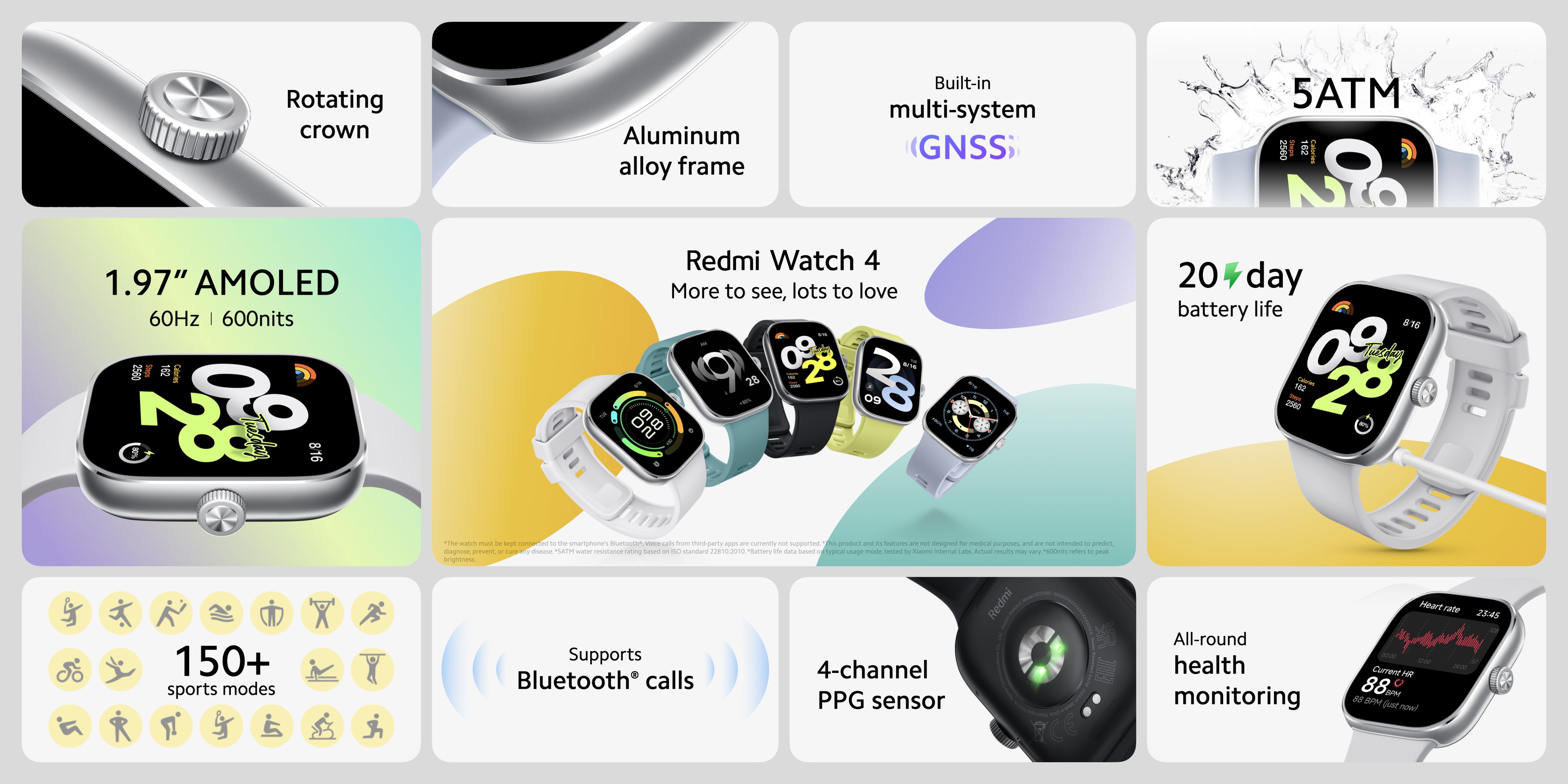 Redmi Watch 4  Xiaomi Global