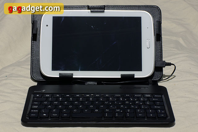 Обзор чехла-клавиатуры Genius LuxePad A120-2