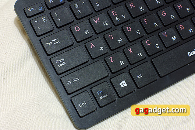 Обзор клавиатуры с сенсорным блоком Genius SlimStar T8020-4