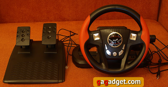 Обзор комплекта для автогонок Genius Speed Wheel 6MT