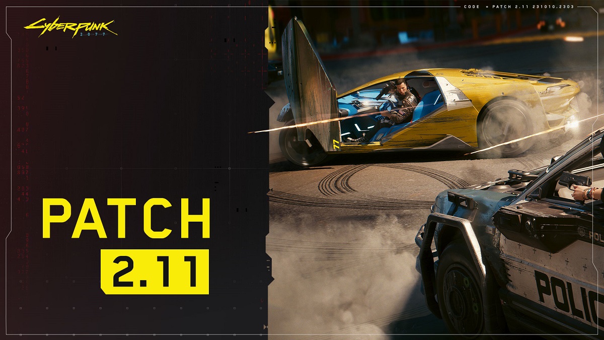 CD Projekt has released a major patch for Cyberpunk 2077: fixed a lot of bugs and added the ability to repaint cars