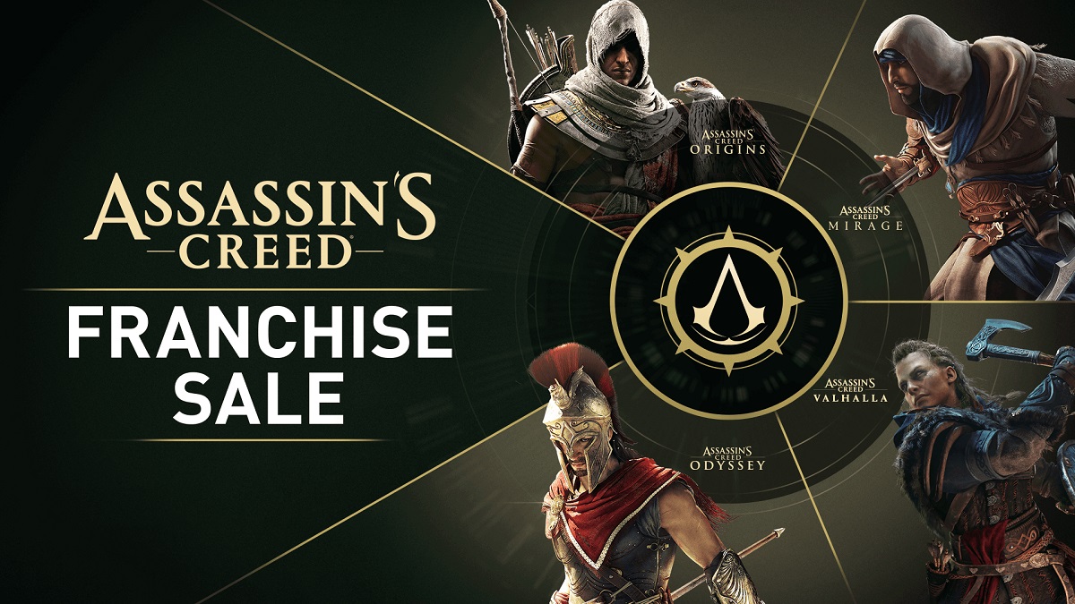 Non potete rifiutare: EGS ha lanciato una vendita di giochi di Assassin's Creed con sconti fino all'85%.