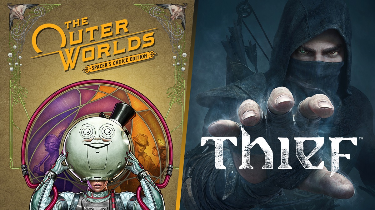 EGS hat eine Verlosung für das satirische Rollenspiel The Outer Worlds und das dystopische Stealth-Actionspiel Thief (2014) gestartet