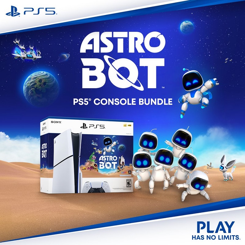 PS5 Astro Bot Bundle Poster