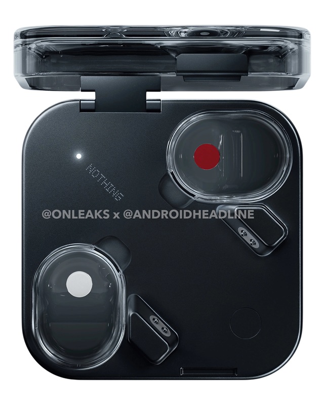 Detailed view of Nothing Ear headphones (3)