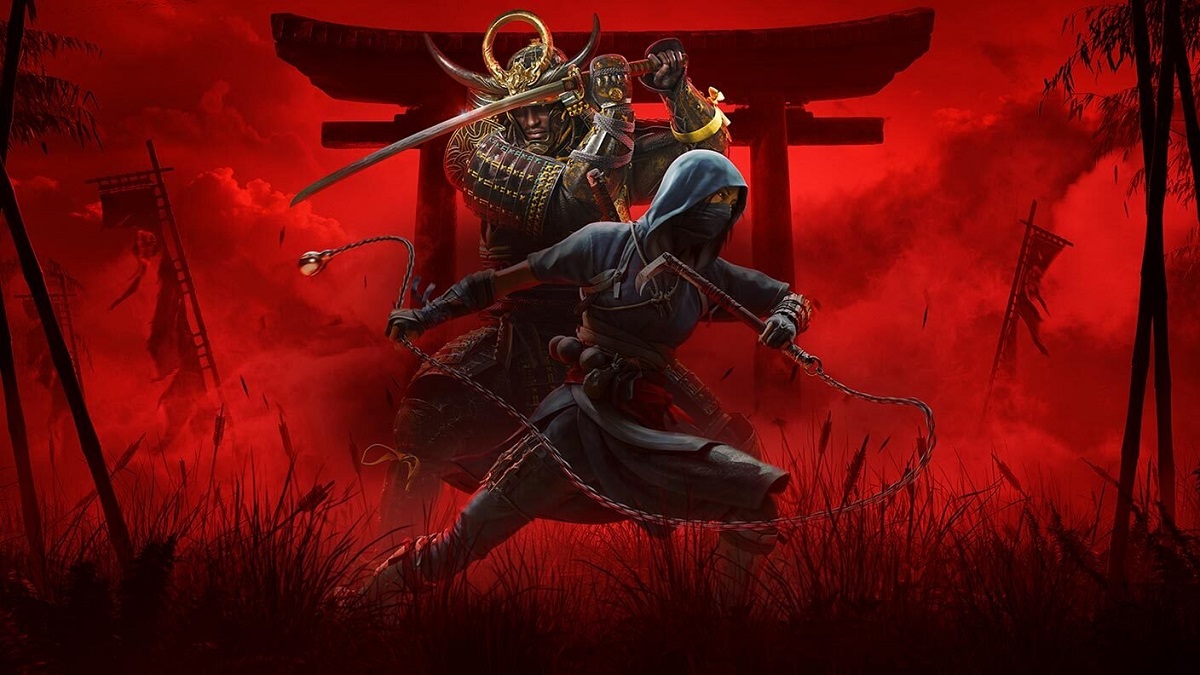 The leaked Assassin's Creed Shadows artwork confirmed that the main characters of the game will be two characters at once: an African samurai and a shinobi girl