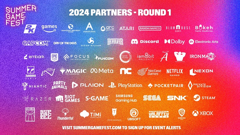 Die 55 Unternehmen, die am Summer Game Fest teilnehmen werden, sind bereits bekannt. Die Show wird von Sony, Microsoft, EA, Ubisoft, Capcom, Epic Games und SEGA besucht werden-2