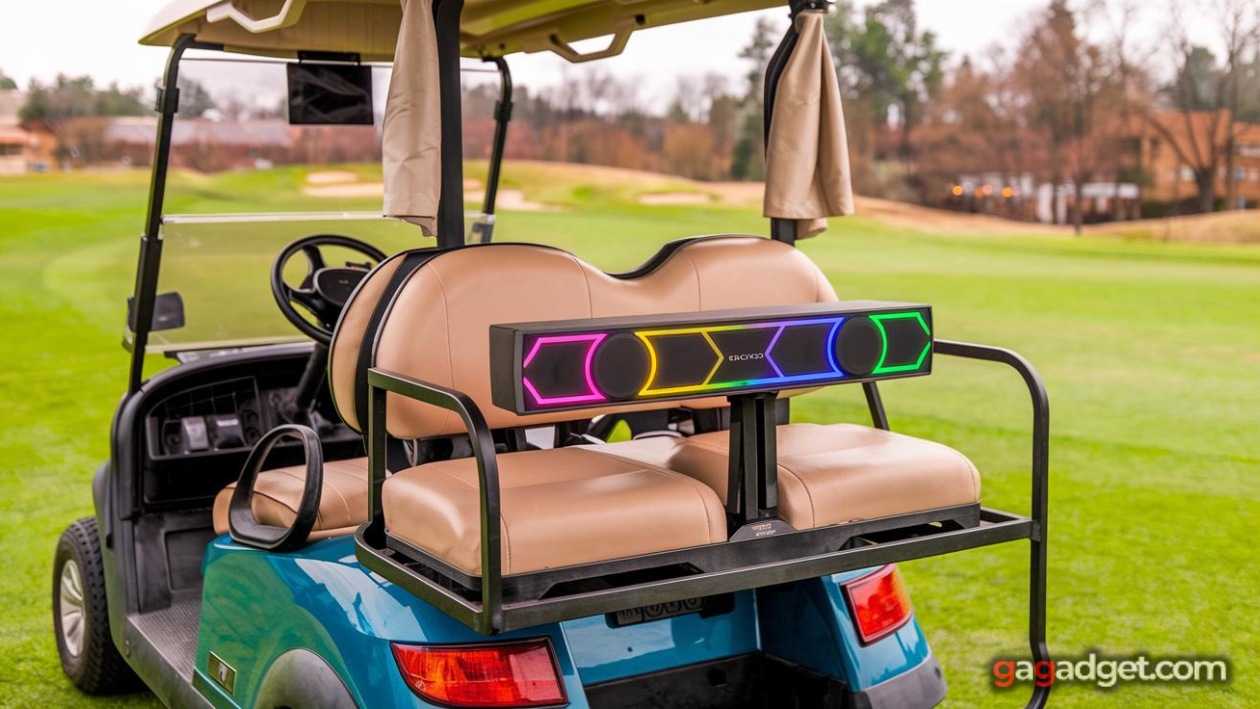 barre de son bluetooth pour voiturette de golf