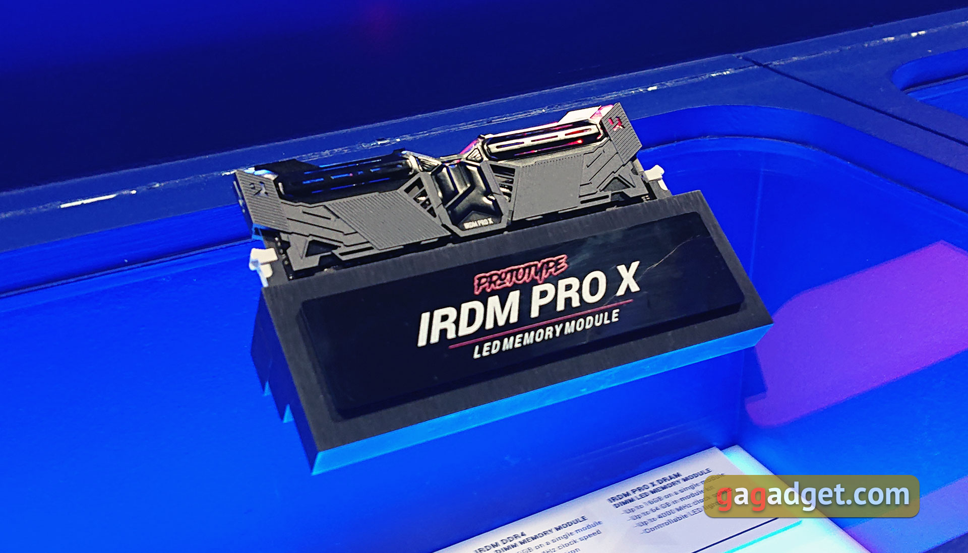 IFA 2018: новые быстрые SSD и топовая память DDR4 IRDM PRO X от GOODRAM своими глазами-3