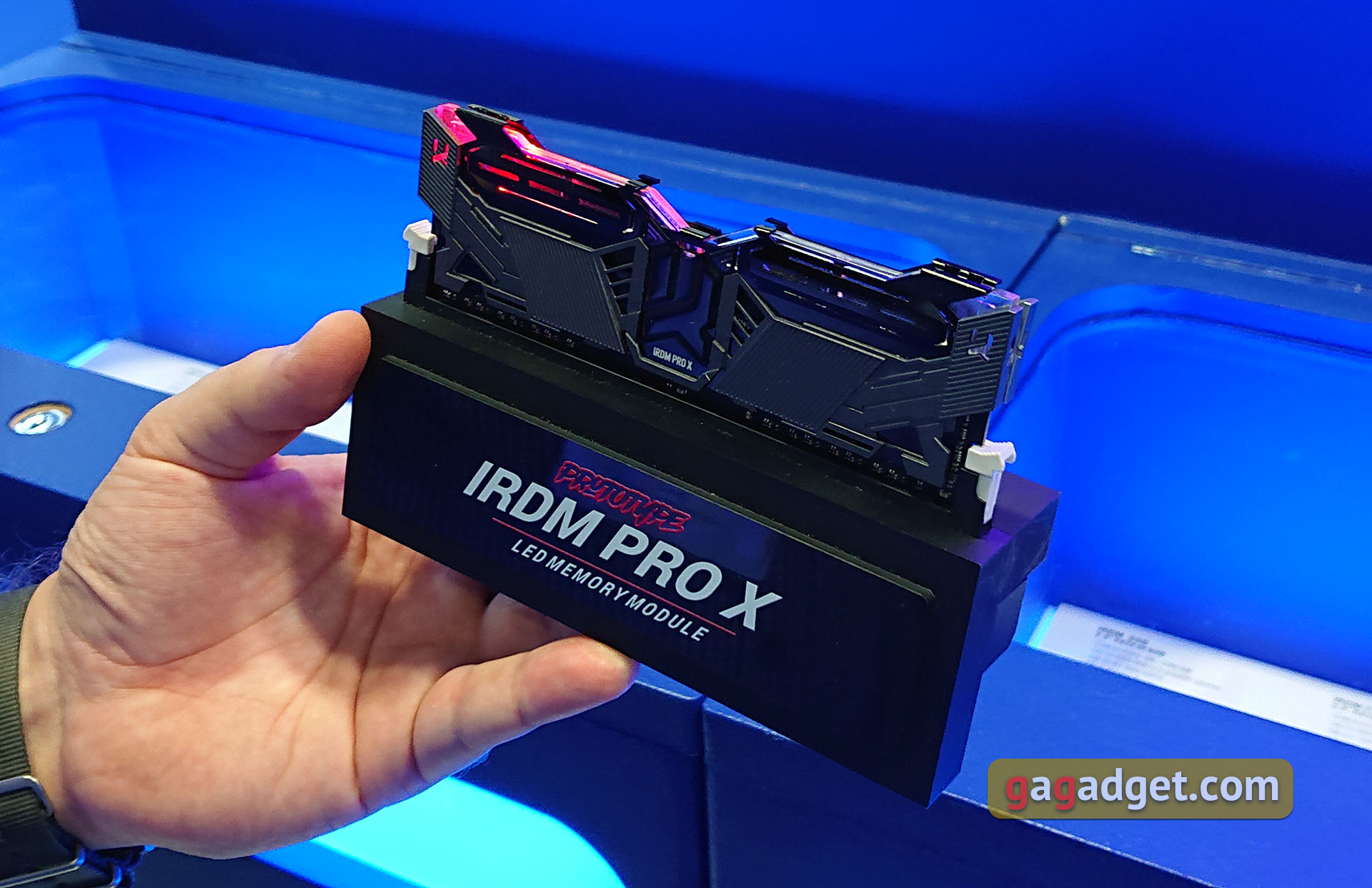 IFA 2018: новые быстрые SSD и топовая память DDR4 IRDM PRO X от GOODRAM своими глазами-4