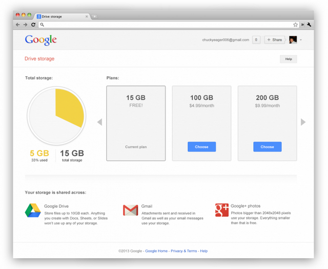 Google предлагает до 30 ГБ в объединенных Drive, Gmail и Google+ Photos-2