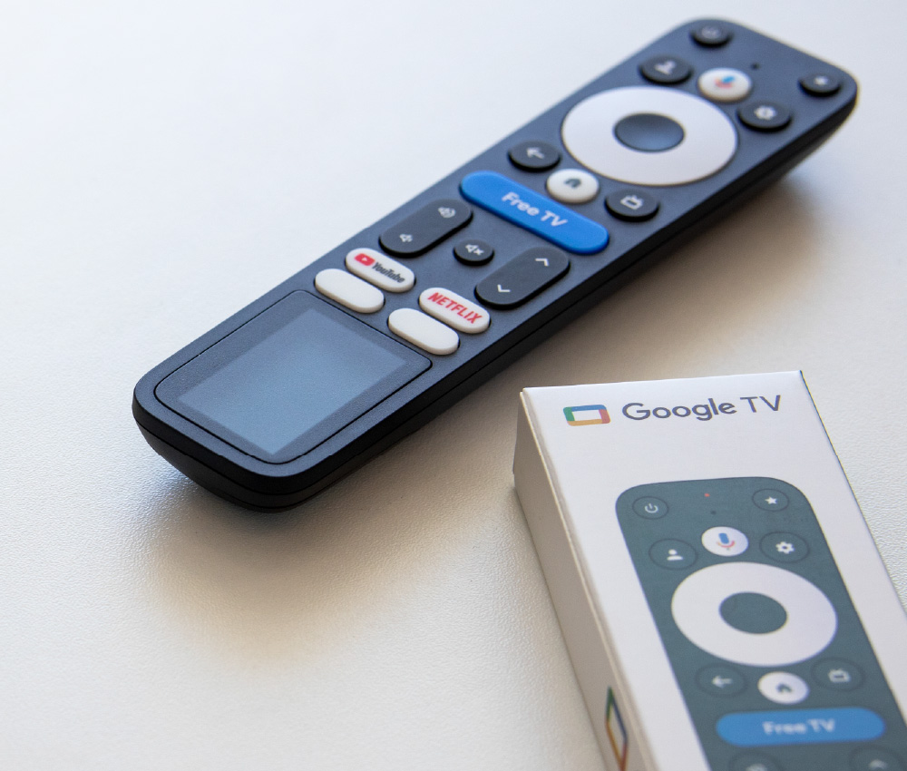 Télécommande G32 avec panneaux solaires de Google et Epishine