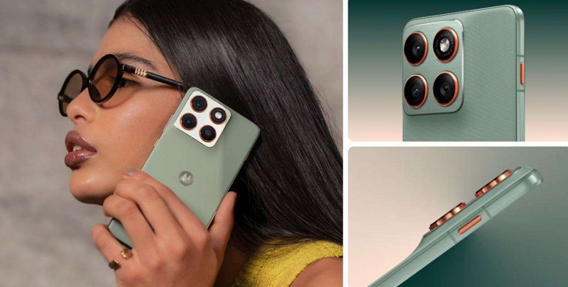 Motorola Edge 70 - задний вид Motorola Edge 70 - задний вид