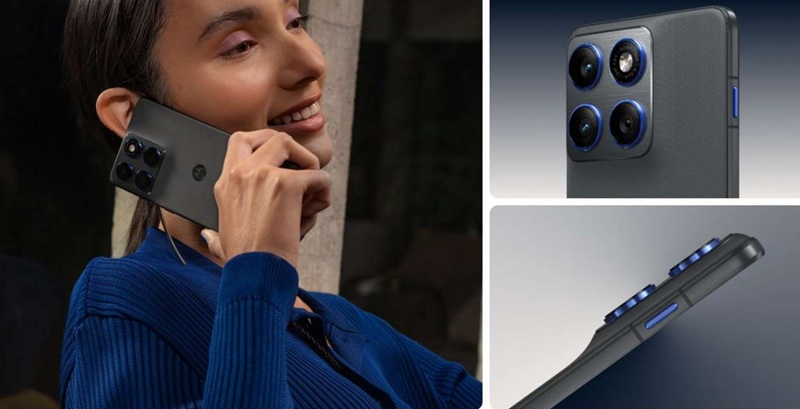 Motorola Edge 70 - вид сбоку Motorola Edge 70 - вид сбоку