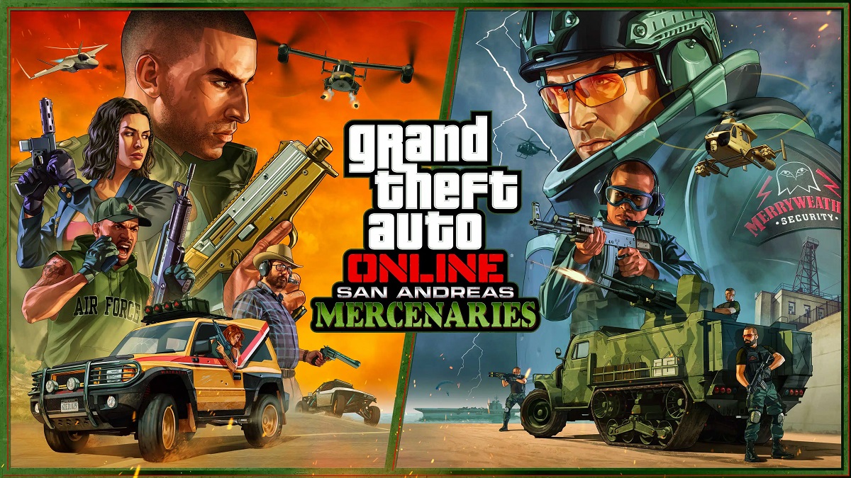 Rockstar Games опублікувала барвистий трейлер великого оновлення San Andreas Mercenaries для GTA Online