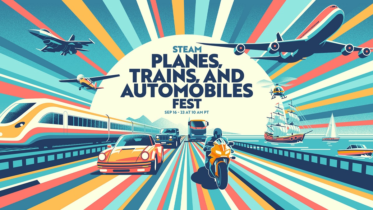 A holiday for tech lovers: the Festival of Planes, Trains and Automobiles has been announced on Steam, which will offer big discounts on popular games