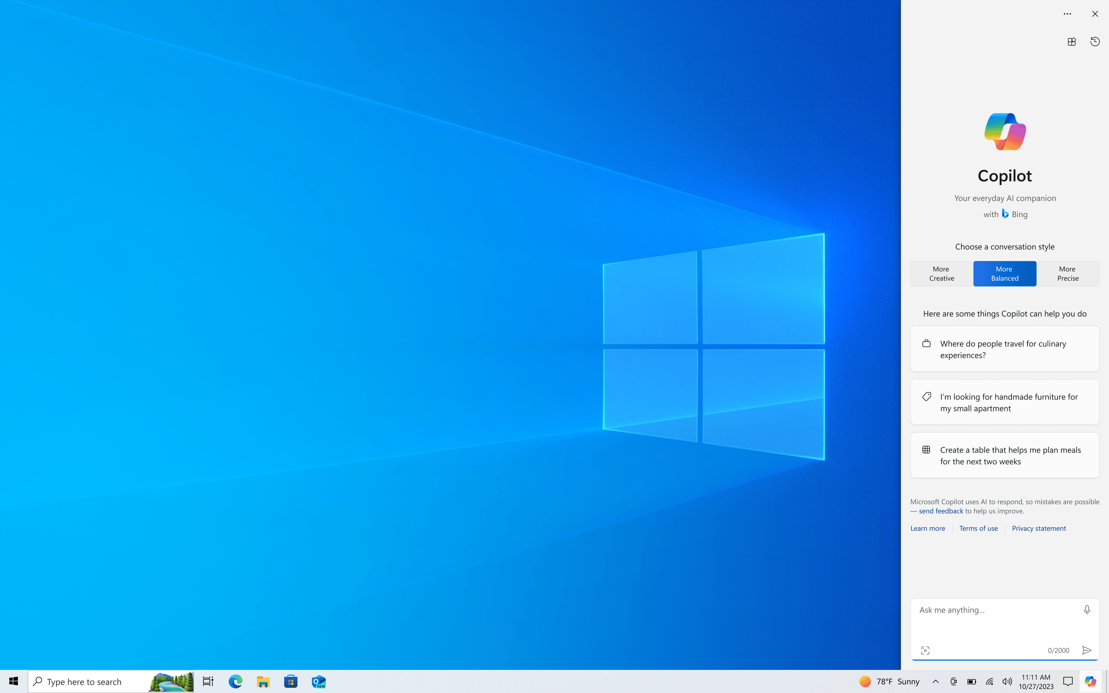 Microsoft integra el asistente de IA Copilot en Windows 10-2