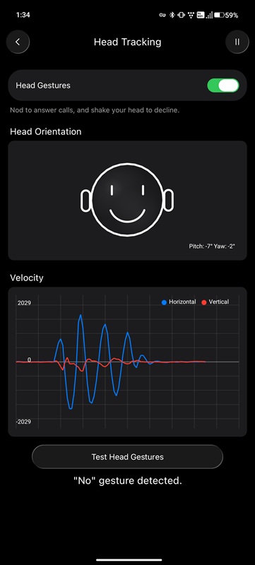 Функції відстеження положення голови та жестів у LibrePods