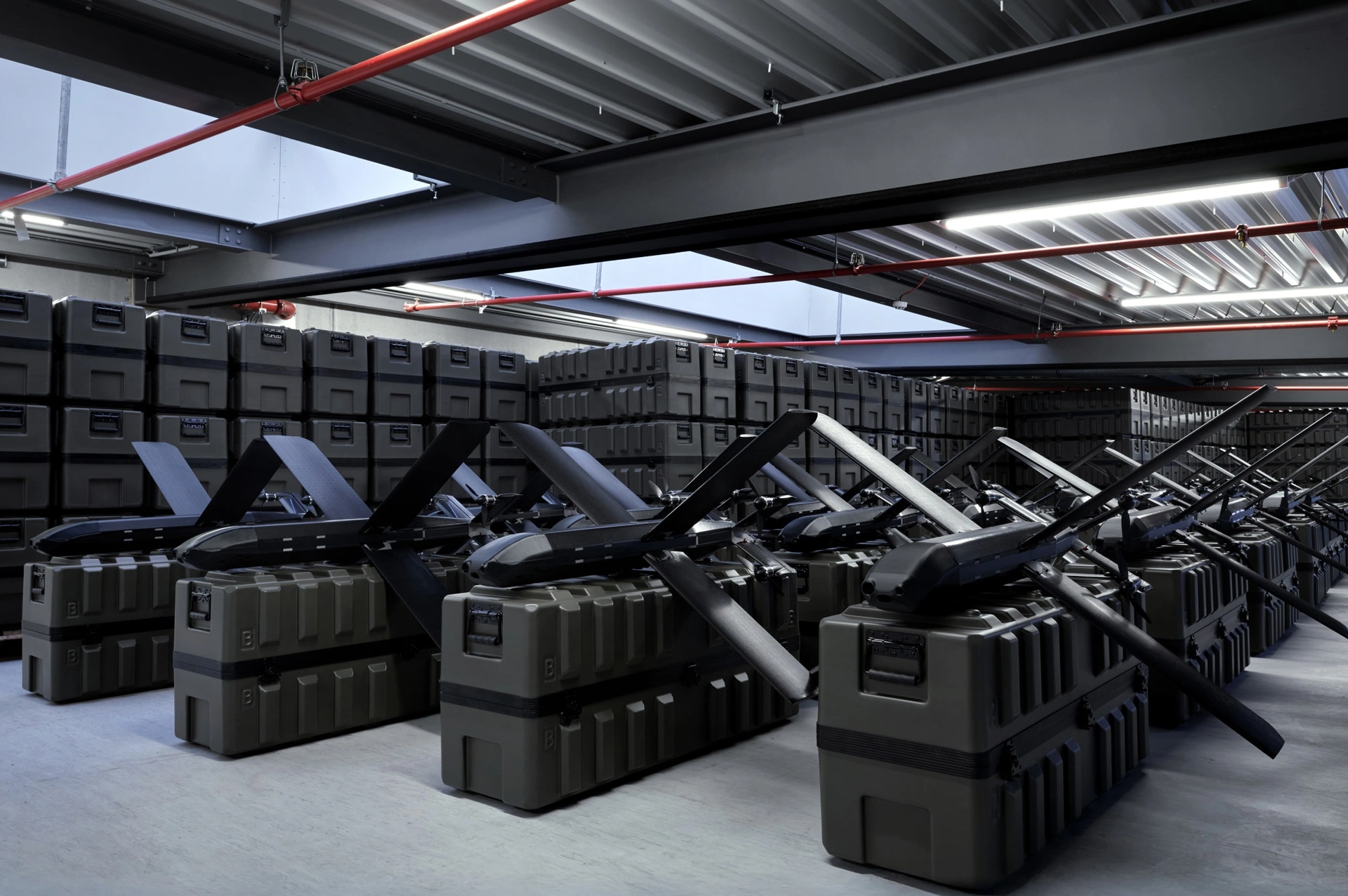 Drones with artificial intelligence manufactured by Helsing