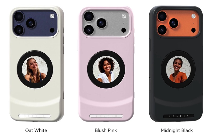 Dockcase Selfix case with additional display for iPhone 17 Pro