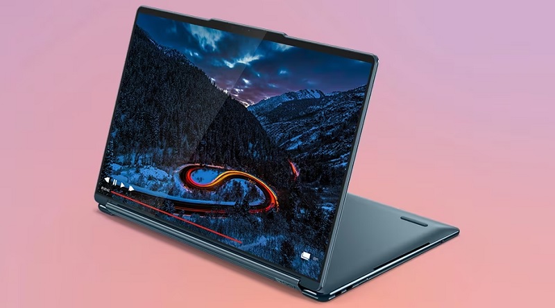 Lenovo Yoga Book 9i è un computer portatile con schermo tattile