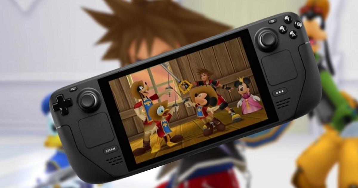 Square Enix has announced full compatibility of Kingdom Hearts games with the Steam Deck handheld console