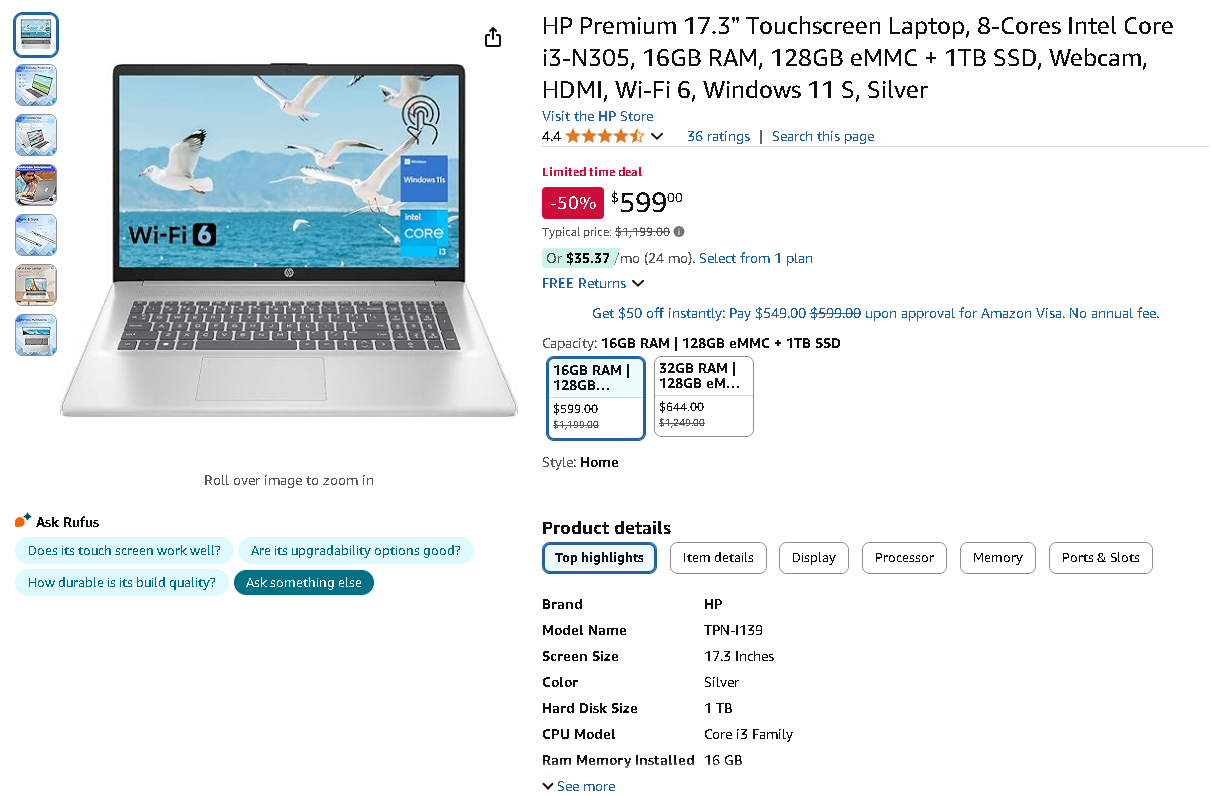 HP Premium 17.3 HP Premium 17.3