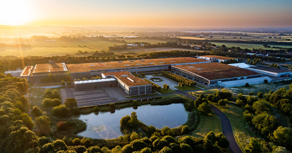 Rolls-Royce plant at Goodwood.