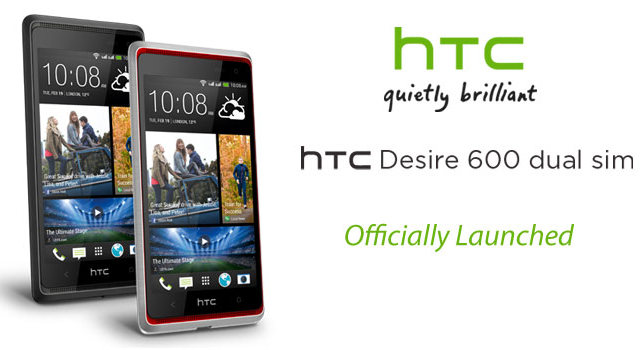 «Активный» двухсимник HTC Desire 600 Dual Sim прибыл в украинские магазины