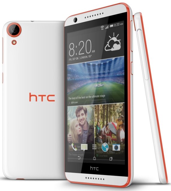 HTC Desire 820: середнячок с 64-битным восьмиядерным процессором Snapdragon 615-3