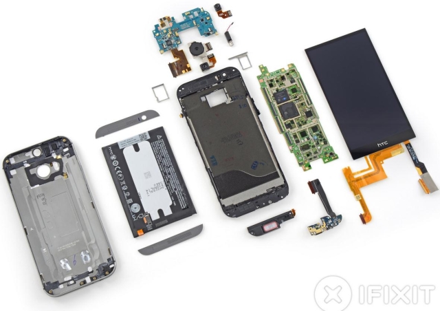 Ремонтопригодность и устойчивость к повреждениям смартфона HTC One (M8)-6