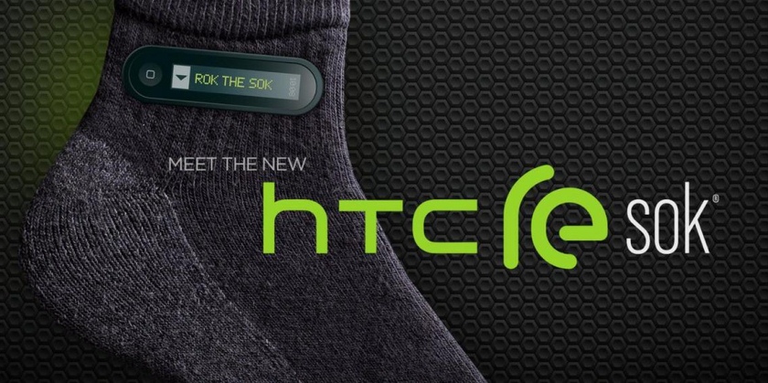 Первые в мире  «умные» носки HTC RE Sok