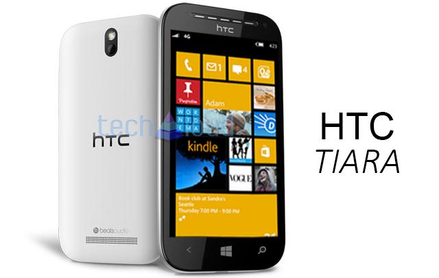 В сеть попали фото и характеристики смартфона HTC Tiara на Windows Phone 8