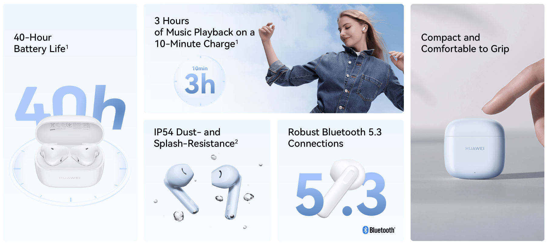 Huawei FreeBuds SE 2 Headphones Wireless Bluetooth 5.3 Earphones
