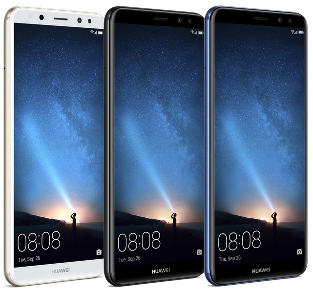 Huawei Mate 10 Lite получит экран 18:9 и четыре камеры