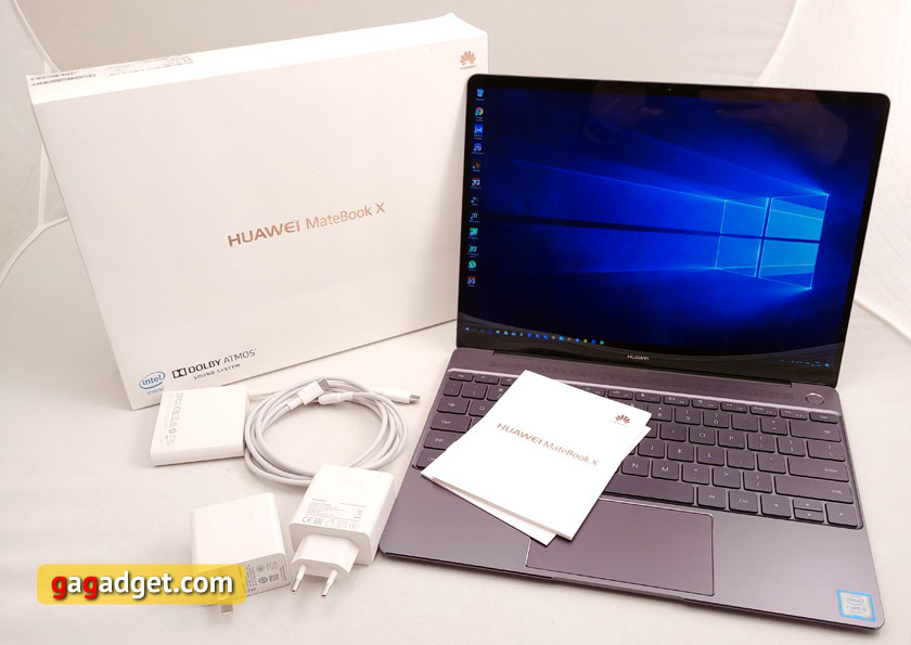 Обзор Huawei MateBook X: бесшумный и стильный ноутбук меньше листа A4-4