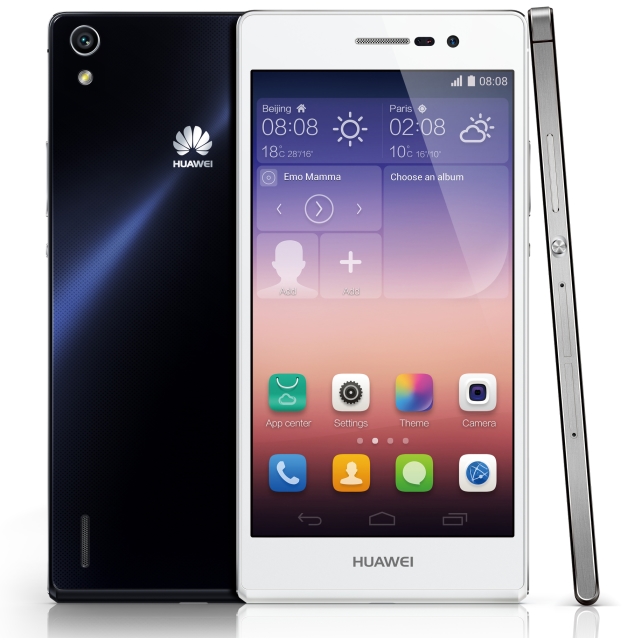 Huawei анонсировала флагманский смартфон Ascend P7