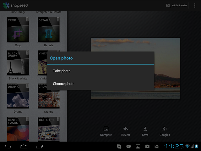 Приложения для Android-планшетов: Snapseed-3